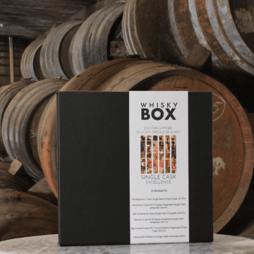 Coffret dégustation Whisky Tasting box set de 12 echantillons en coffret  cadeau en bois