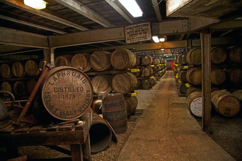 élevage de whisky en Fûts