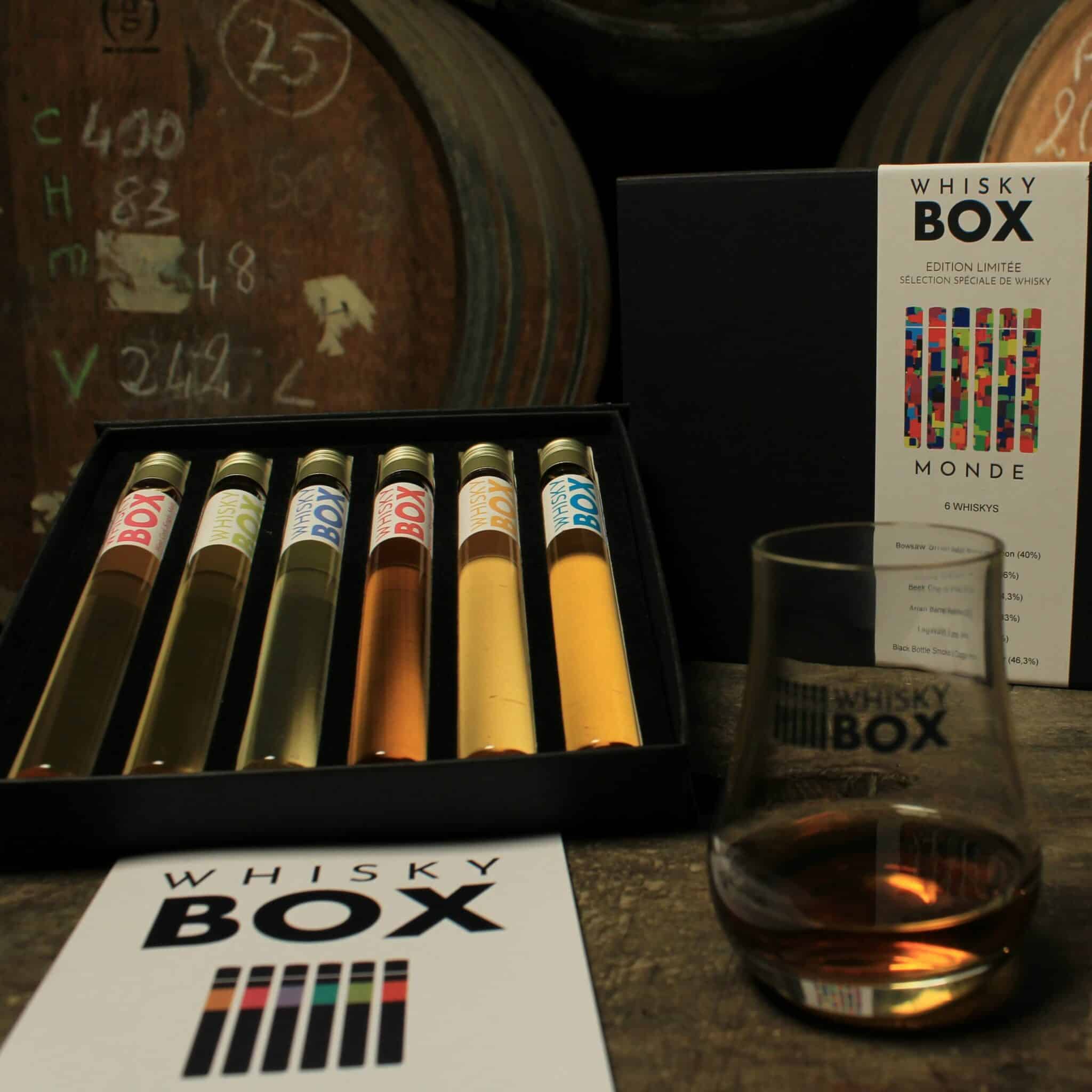 Les 12 meilleurs coffrets de dégustation de whisky - Box Mensuelle Homme