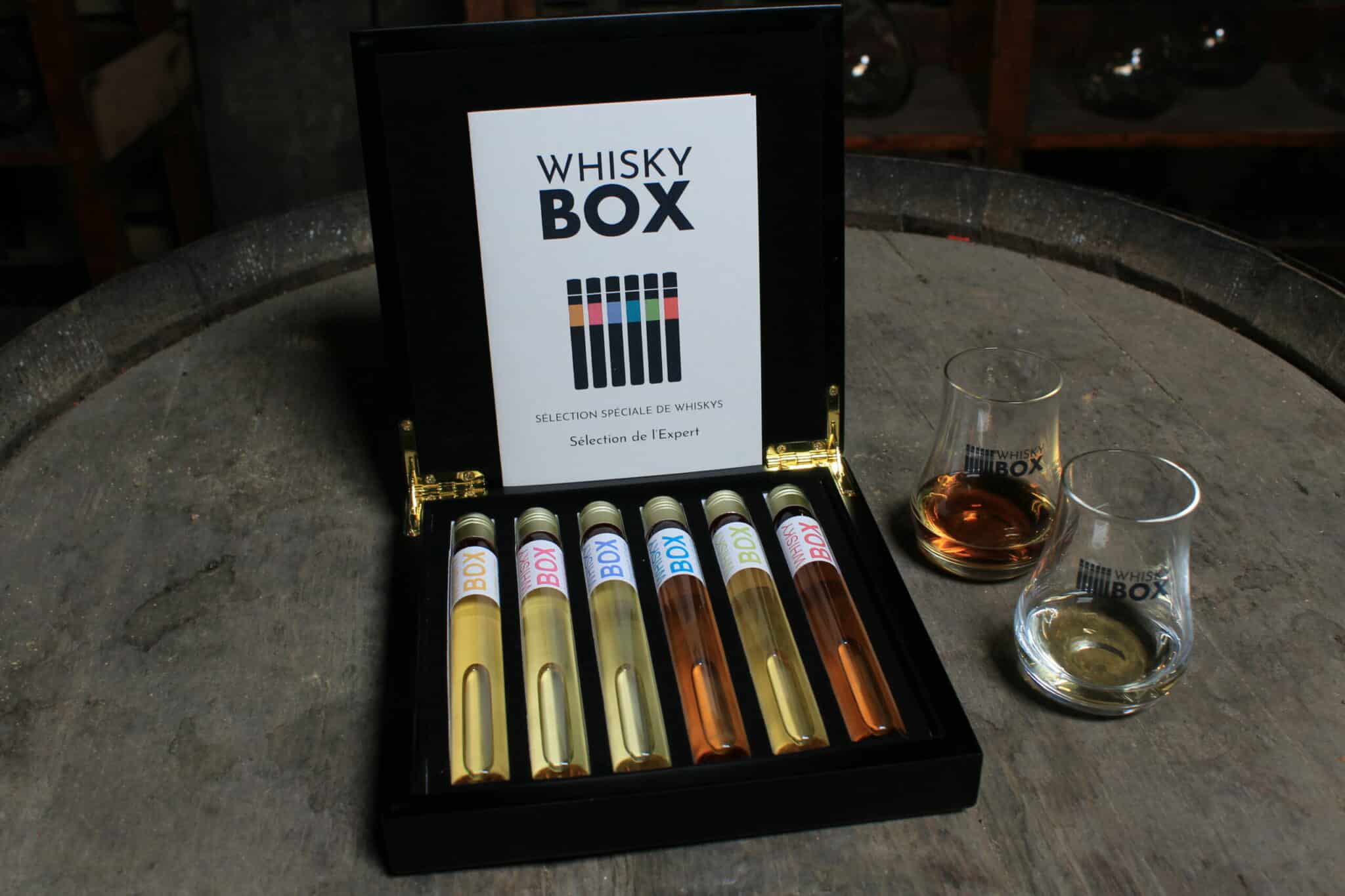 Coffret Cadeau Whisky Dégustation luxe Whiskey 12 échantillons
