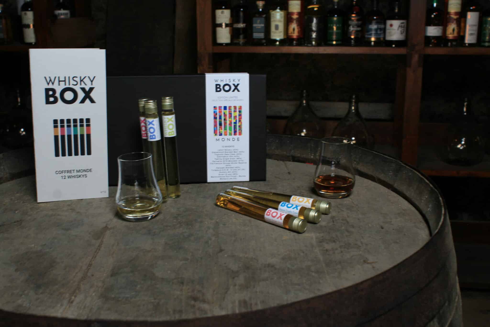 Les 12 meilleurs coffrets de dégustation de whisky - Box Mensuelle Homme